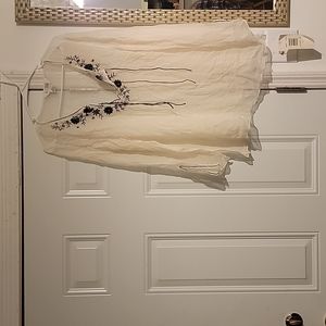 100% Silk XL Blouse Tag-On